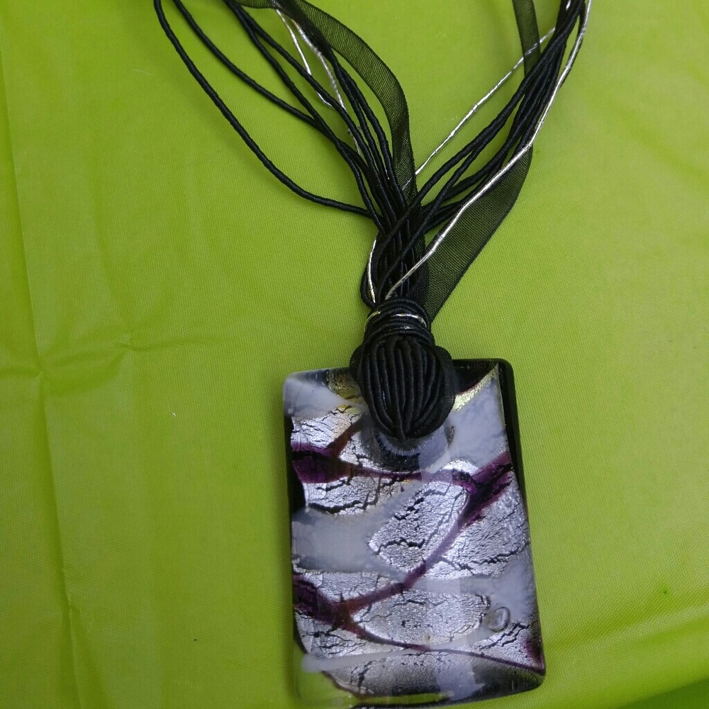 Glass necklace